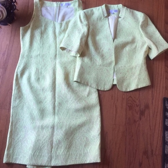 🥂VINTAGE-MILLER SHOR🥂2-PIECE SHEATH DRESS SUIT🥂 - Picture 1 of 5